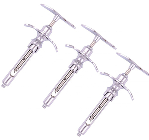 Jeringas de Diagnóstico Dental Manuales de Acero Inoxidable de Alta Calidad, Certificación CE Clase I, 5 Años de Garantía, Venta al Por Mayor - Product Image 1