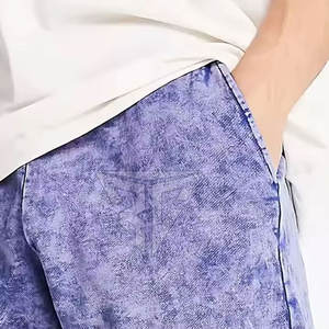 Pantalones Cortos de Invierno para Adultos, de Primera Calidad, Lavado Ácido, 100% Algodón, Transpirables, Elásticos, de Secado Rápido, Estilo Casual, Diseño Liso - Product Image 4