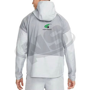 Chaqueta cortavientos de calidad superior 2025 para hombre, chaquetas impermeables de diseño personalizado para hombre, ropa deportiva para exteriores, tela transpirable - Product Image 5