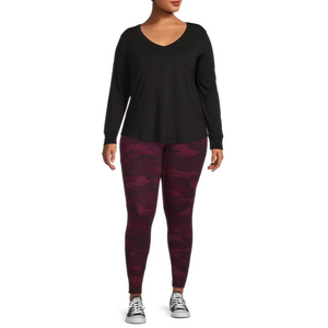 Legging de yoga pour femme, taille mi-haute, couleur unie, respirant, extensible dans les quatre sens, séchage rapide, fabriqué au Pakistan, service OEM en gros - Product Image 2