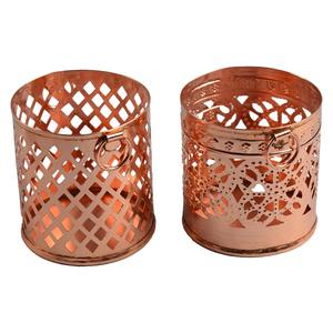 Decorative <b>Candle</b> Stand Design Stylish <b>Candle</b> Votive <b>Copper</b> Finishing Cheap <b>Candle</b> and T-light <b>Holder</b> Home Villa Dinnerware - Product Image 4