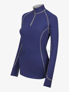 Mujeres ecuestres, capas de base para montar a caballo, ropa ecuestre térmica ligera, forro interior cepillado, flexibilidad elástica de cuatro vías - Product Image 5