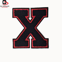 Patchs en chenille personnalisés de qualité supérieure, lettres brodées sur toile, appliques 3D pour vestes, sweats à capuche, sacs, casquettes, accessoires de mode