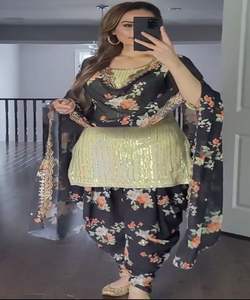 Ropa nupcial Salwar Kameez con hermoso diseño de ropa cosida Ideal para mujeres elegantes que buscan lo moderno y a la moda - Product Image 5