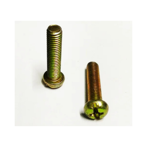 Precio al por mayor, etiqueta personalizada, 5/32X22Mm, tornillos de máquina chapados en zinc amarillo, tipo de clavo común de la fábrica Ngoc Huong Phat - Product Image 1