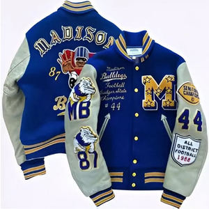 OEM de alta calidad personalizado hombre Varsity chaqueta Chenille parches Letterman chaqueta para el invierno otoño 2025 hecho por código Textiles - Product Image 6
