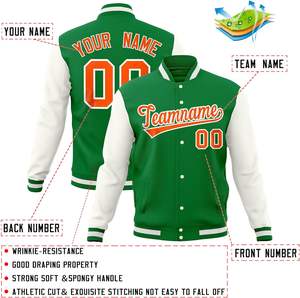 Men's High Quality Winter Varsity Jacket with Thin <b>Stand</b> Collar Design - Product Image 3