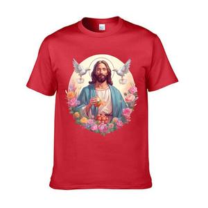 Camiseta Deportiva Cristiana de Estilo Único, 100% Algodón, Cómoda, Transpirable, de Alta Calidad para Hombre, Hecha en Pakistán - Product Image 3