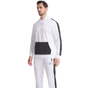 Conjunto Deportivo Personalizado para Hombre, Ecológico, con Capucha, Pantalones Deportivos, Elástico en Cuatro Direcciones, Secado Rápido - Product Image 1