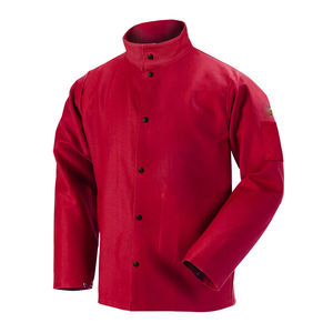 Chaqueta de trabajo ignífuga de alta resistencia personalizada para hombre Soldador resistente al calor de estilo alto Servicios DE SEGURIDAD OEM/ODM - Product Image 2