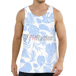 Débardeurs athlétiques 100% coton pour hommes, logo personnalisé, chemises d'entraînement respirantes à manches courtes, style décontracté, prix de gros - Product Image 4