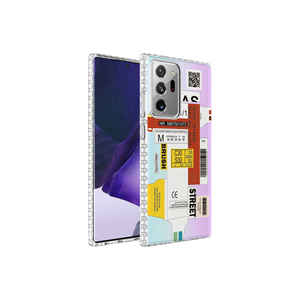 Funda de Silicona con Patrón Elegante y de Lujo para Samsung Galaxy Note 20 Ultra 14 Plus, Protectora para la Parte Trasera del Teléfono Móvil - Product Image 1