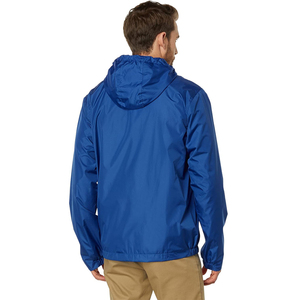 Veste coupe-vent en nylon léger pour hommes Manteau d'extérieur imperméable et coupe-vent avec fermeture éclair Fournisseur OEM en vrac - Product Image 2