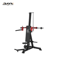 Machine à presser les épaules assise à charge libre BN Factory pour l'entraînement des deltoïdes en salle de sport commerciale