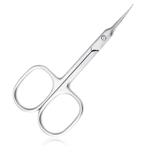 Ciseaux à cuticules extra tranchants à lame incurvée fine Ciseaux à ongles en acier inoxydable pour manucure et pédicure - Product Image 6