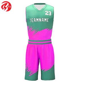Uniforme de basket-ball de qualité supérieure entièrement impression par sublimation ensembles d'uniformes de vêtements de sport ensembles de vêtements de basket-ball respirants pour adultes - Product Image 2