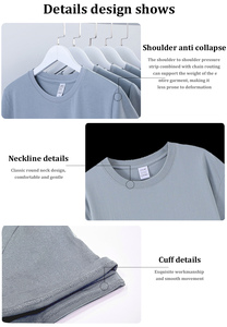 เสื้อยืดถักผ้าฝ้ายสำหรับ100% เหมาะกับชายและหญิงงานปักออกแบบได้ตามต้องการ - Product Image 6