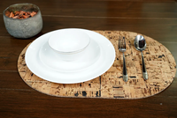 Napperons olive en liège de qualité supérieure Sets de table écologiques au meilleur prix pour la décoration de table