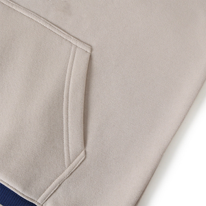 เสื้อฮู้ด Spelman Neutral Prep รุ่นพรีเมียม ผ้าฟลีซหนานุ่ม ปักลายเชนิล ซับในอย่างดี ทรงยูนิเซ็กส์ สีเบจ-น้ำเงิน สไตล์สตรีทแวร์ สำหรับฤดูหนาว - Product Image 5