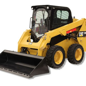 NUEVO CE EPA Motor Diesel Skidsteer Mini Wheel Crawler Loader Maquinaria de movimiento de tierras Mini Skidsteer Loader - Product Image 1