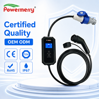 Chargeur EV portable 7kW 32A Type 2 230Vac CE TUV RoHS IP67 pour fabricant OEM ODM, vente en gros et distributeur européen