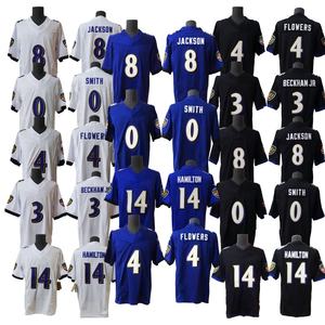 Nova Temporada 2025 para Camisas do Baltimore Ravens Lamar Jackson Futebol Americano Manga Curta Respirável Designs Tamanhos Grandes - Product Image 1