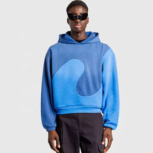 Top Quality <b>Men's</b> Customized Pullover Hoodies 100% Cotton Blank Breathbale Oversized Panel <b>Hoodie</b> <b>Men</b> For Autumn Graphic Hoodies - Product Image 4