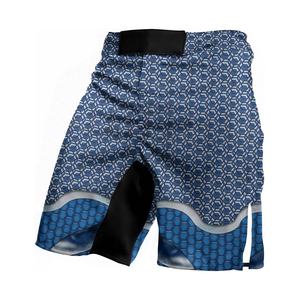 Custom Sublimation Boxing Clothing Unisex MMA Shorts Martial Arts Fitness Training Shorts with OEM Service Stretch Front - Product Image 4