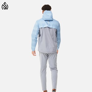 Survêtement coupe-vent léger avec logo personnalisé imprimé Vêtements professionnels Survêtements coupe-vent personnalisés - Product Image 2