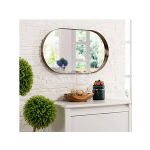 Espejo colgante de pared para vestidor, forma ovalada, alta demanda, para exportación a todo el mundo, de proveedor indio - Product Image 2