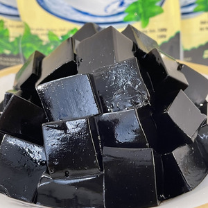 Venta caliente polvo de gelatina negra (25 kg/bolsa) Cobertura vegana baja en calorías para té de burbujas - Product Image 5