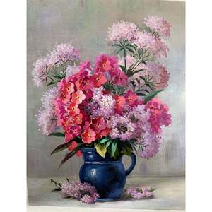 100% dipinto a mano 24 In× 20 in olio su tela arte campo classico - Product Image 6