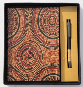 Venta al por mayor material barato calidad elección sostenible personalizado corcho cuaderno pluma conjunto único regalo cuaderno conjunto con diseños a medida - Product Image 1