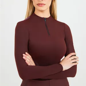New Confiding International Horse Riding Tops <b>Long</b> <b>Sleeves</b> Wholesale Equestrian Quick Dry Multifunctional <b>Base</b> <b>Layer</b> For Women's - Product Image 1