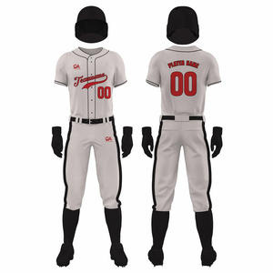 Fabricant pakistanais matériau frais uniforme de baseball respirant quantité minimale de commande bas prix bon marché uniforme de baseball avec logo personnalisé pour adultes - Product Image 1