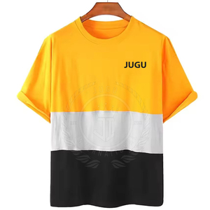 Camisetas de Manga Corta de Punto Formal para Hombre, Corte Regular, Ropa de Verano, Transpirable, Ligera, en Existencia - Product Image 1