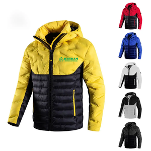 เสื้อแจ็คเก็ตพัฟเฟอร์แขนยาวกันลม รักษาสิ่งแวดล้อม เหมาะสำหรับฤดูหนาว คุณภาพดีเยี่ยม เนื้อผ้าระบายอากาศได้ดี เสื้อคลุมผู้ชายลำลองสำหรับกิจกรรมกลางแจ้ง - Product Image 4