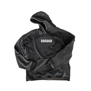 Sweat-shirts unisexes surdimensionnés personnalisés avec impression DTF, DTG et strass, mode streetwear, vente en gros - Product Image 6