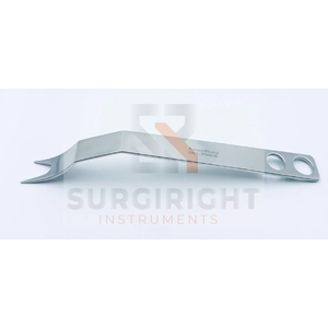 Retractor acampanado izquierda instrumentos ortopédicos cirugía de cadera Retractor hueso Retractor vertebral por Surgiright Instruments - Product Image 1
