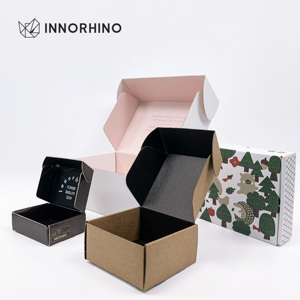 Caja de regalo de envío personalizado Kraft - Product Image 6