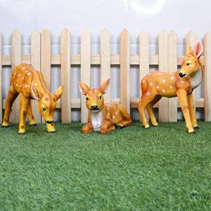 Escultura de Reno sólido Ciervo de Navidad Artesanía de metal Renos de vacaciones Estatuas de jardín y piezas de exhibición para accesorios de decoración - Product Image 2