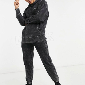 Men's High Quality Acid Wash Breathable 100% Cotton <strong>Tracksuit</strong> Sets Unique <strong>Style</strong> Custom Made Eco-Friendly Plus Size for Winter - Product Image 2