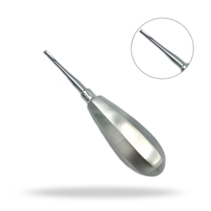 Élévateur dentaire vétérinaire Feline Elevator Holmstrom 301S, instrument en acier inoxydable pour luxation et élévation des racines chez les chats - Product Image 1