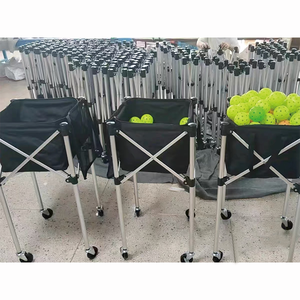 Chariot de Pickleball en alliage d'aluminium Pickleball Collector Ball <span class=keywords><strong>Caddy</strong></span> pour Pickleball <span class=keywords><strong>Caddy</strong></span> Hopper avec roues - Product Image 6