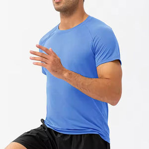 Gran oferta de camisetas deportivas de manga corta para hombre, camisetas transpirables con cuello redondo y estampado personalizado en ZOHAN CREATIONS - Product Image 5