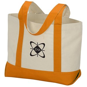 Bolsa de Mano de Lona de Algodón Reciclable con Cierre a Presión, Diseño Personalizable, Bolsa de Compras Reutilizable, Venta al Por Mayor, OEM - Product Image 1