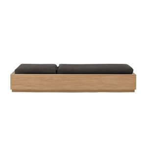 Teca de madera moderna estilo americano Villa balcón piscina chaise patio muebles de exterior jardín tumbonas - Product Image 6