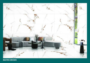 Gray Colour Vein <b>Tiles</b> 600x1200mm White Porcelain <b>Tiles</b> and 60x60cm GVT PGVT Glazed Vitrified Floor and Wall <b>Tiles</b> Luxury - Product Image 5