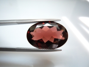 โกเมนสีแดงธรรมชาติ100% รูปไข่หินพลอยพลอยโกเมนขนาดกำหนดเองทำมือทำจากหินโกเมนธรรมชาติแบบหลวม - Product Image 6