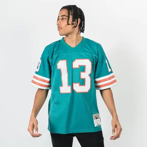 Ensemble de maillots de football américain pour jeunes imprimés sur mesure à la mode Maillots de football américain d'entraînement à séchage rapide